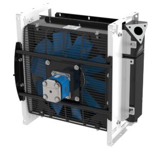 ASA Series cooler with hydraulic drive